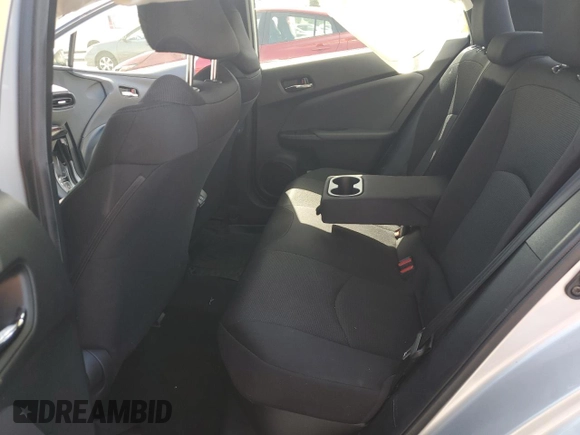 2021 Toyota Prius L Eco with VIN JTDKAMFUXM3130587, listed as a Copart auction lot 53167245 with 11,560 mi miles and Salvage title. Bid and sale history available at DreamBid. Image 10.