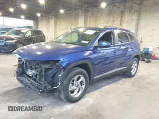 2022 Hyundai Tucson SEL with VIN 5NMJBCAEXNH069845, listed as a IAAI auction lot 41481383 with 10,985 mi miles and . Bid and sale history available at DreamBid. Image 2.