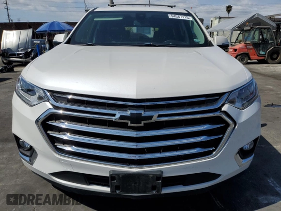 2020 Chevrolet Traverse High Country with VIN 1GNERNKW2LJ222572, listed as a Copart auction lot 54687115 with 109,652 mi miles and Salvage title. Bid and sale history available at DreamBid. Image 5.