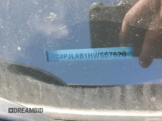 2017 Jeep Cherokee Altitude z VIN 1C4PJLAB1HW667620, wystawiony jako Copart lot #48172765 z przebiegiem 151 970 mil mil oraz Szkoda całkowita • Salvage title. Historia ofert i sprzedaży dostępna na DreamBid. Obrazek 15.