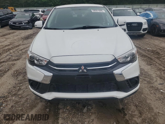 2019 Mitsubishi Outlander ES z VIN JA4AP3AU9KU004394, wystawiony jako Copart lot #58581695 z przebiegiem 52 561 mil mil oraz Czysty tytuł • Clean title. Historia ofert i sprzedaży dostępna na DreamBid. Obrazek 5.