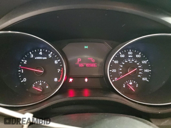 2018 Kia Sedona LX with VIN KNDMB5C14J6395781, listed as a Copart auction lot 47040825 with 150,983 mi miles and Salvage Title. Bid and sale history available at DreamBid. Image 9.