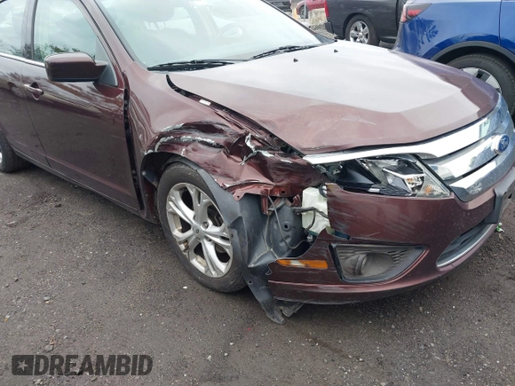 2012 Ford Fusion SE with VIN 3FAHP0HA5CR140714, listed as a IAAI auction lot 41742205 with 116,952 mi miles and . Bid and sale history available at carsss.com. Image 6.
