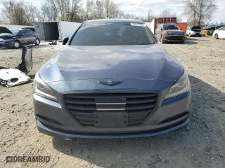 2015 Hyundai Genesis 3.8L with VIN KMHGN4JE7FU049937, listed as a Copart auction lot 50612825 with 79,720 mi miles and Salvage Title. Bid and sale history available at carsss.com. Image 5.