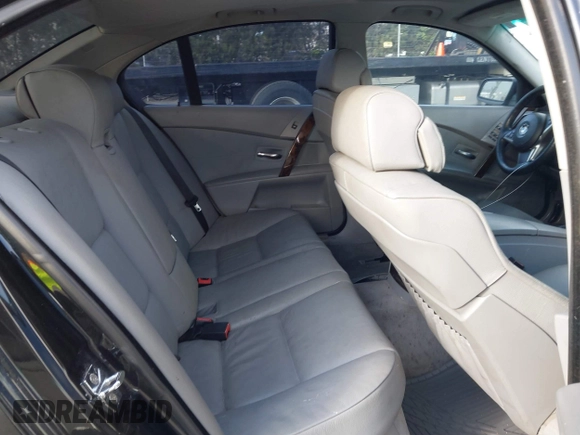 2007 BMW 5 Series 550i with VIN WBANB53587CP05848, listed as a IAAI auction lot 41829797 with 100,639 mi miles and . Bid and sale history available at DreamBid. Image 8.