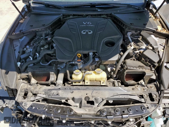 2020 Infiniti Q50 Luxe with VIN JN1EV7AR3LM254833, listed as a Copart auction lot 56284785 with 30,591 mi miles and Salvage title. Bid and sale history available at DreamBid. Image 11.