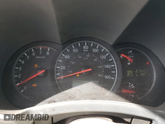 2013 Nissan Quest LE with VIN JN8AE2KP8D9070377, listed as a Copart auction lot 50029695 with 214,402 mi miles and Salvage Title. Bid and sale history available at carsss.com. Image 9.