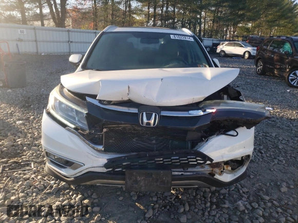 2015 Honda CR-V EX-L with VIN 5J6RM4H78FL021216, listed as a Copart auction lot 81022814 with 296,030 mi miles and Salvage Title. Bid and sale history available at carsss.com. Image 5.