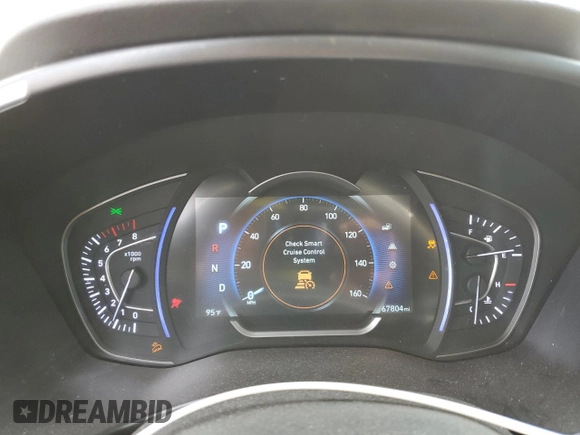 2019 Hyundai Santa Fe Limited z VIN 5NMS5CAA6KH024177, wystawiony jako Copart lot #75349144 z przebiegiem 67 804 mil mil oraz Nie do naprawy • Non repairable. Historia ofert i sprzedaży dostępna na DreamBid. Obrazek 9.