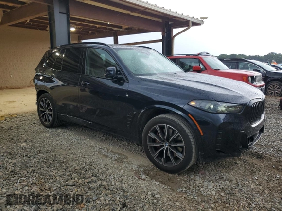 2024 BMW X5 sDrive40i with VIN 5UX13EU04R9T91552, listed as a Copart auction lot 55486545 with 12,995 mi miles and Salvage title. Bid and sale history available at DreamBid. Image 4.