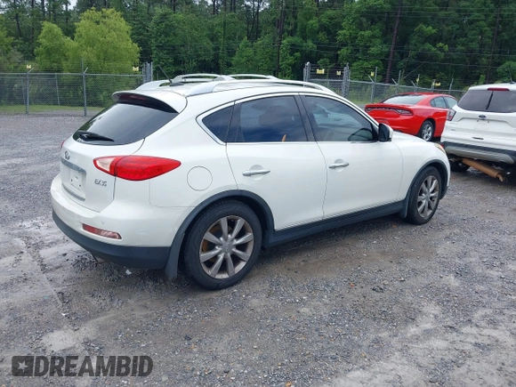 2008 Infiniti EX Journey with VIN JNKAJ09F88M361486, listed as a IAAI auction lot 42368598 with 190,490 mi miles and . Bid and sale history available at DreamBid. Image 4.