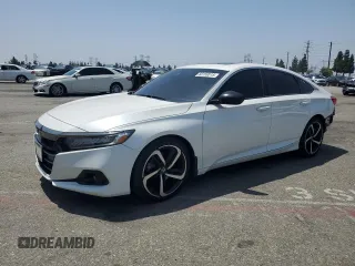 2021 Honda Accord Sport z VIN 1HGCV2F35MA029121, wystawiony jako Copart lot #60159515 z przebiegiem 75 056 mil mil oraz Szkoda całkowita • Salvage title. Historia ofert i sprzedaży dostępna na DreamBid. Obrazek 1.
