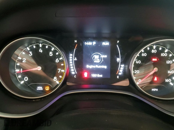 2021 Jeep Compass Latitude z VIN 3C4NJCBB7MT571349, wystawiony jako Copart lot #52329035 z przebiegiem 19 518 mil mil oraz Czysty tytuł • Clean title. Historia ofert i sprzedaży dostępna na DreamBid. Obrazek 10.