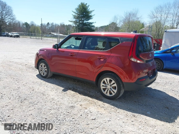 2020 Kia Soul S with VIN KNDJ23AUXL7099228, listed as a IAAI auction lot 41854537 with 95,081 mi miles and . Bid and sale history available at DreamBid. Image 3.