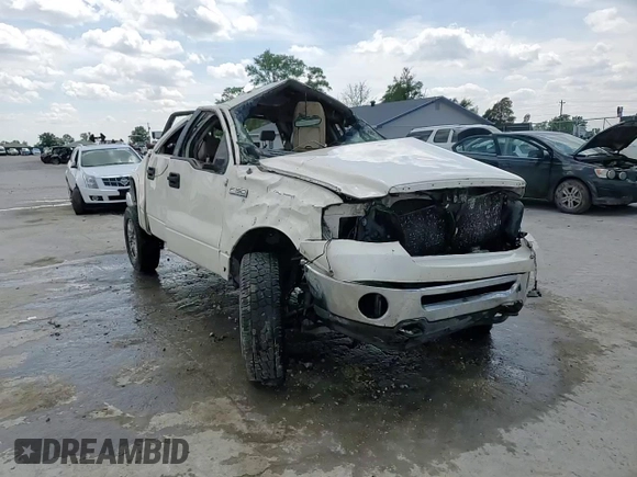 2008 Ford F-150 XLT with VIN 1FTPW14V28FA77633, listed as a Copart auction lot 56038375 with Not provided miles and Non repairable. Bid and sale history available at DreamBid. Image 13.