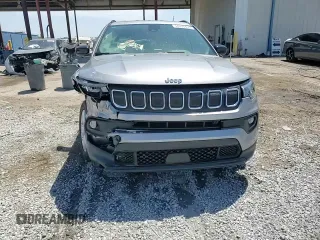 2022 Jeep Compass Latitude with VIN 3C4NJCBB7NT214268, listed as a Copart auction lot 54277455 with 24,695 mi miles and Salvage title. Bid and sale history available at DreamBid. Image 15.