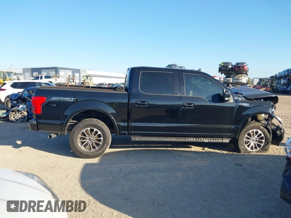 2018 Ford F-150 XL with VIN 1FTEW1E55JFB36007, listed as a IAAI auction lot 41788565 with Not provided miles and . Bid and sale history available at DreamBid. Image 12.