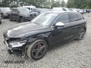 2018 Audi SQ5 Premium Plus with VIN WA1A4AFY0J2202932, listed as a Copart auction lot 71538104 with 90,036 mi miles and Salvage Title. Bid and sale history available at DreamBid. Image 1.