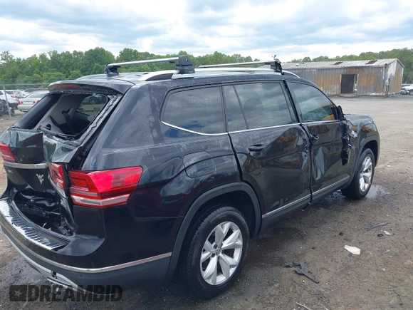 2018 Volkswagen Atlas SEL z VIN 1V2MR2CA2JC516351, wystawiony jako IAAI lot #42341113 z przebiegiem 135 077 mil mil oraz . Historia ofert i sprzedaży dostępna na DreamBid. Obrazek 4.