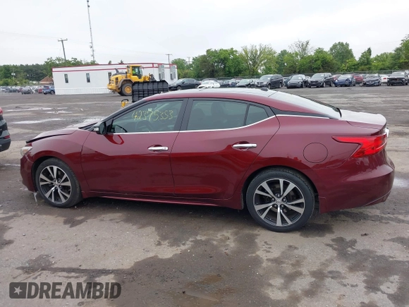 2018 Nissan Maxima SL with VIN 1N4AA6AP1JC405953, listed as a IAAI auction lot 42375353 with 64,682 mi miles and . Bid and sale history available at DreamBid. Image 14.