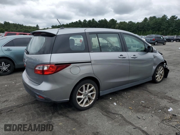 2014 Mazda 5 Touring with VIN JM1CW2CL6E0174143, listed as a Copart auction lot 68129294 with 105,764 mi miles and Salvage Title. Bid and sale history available at carsss.com. Image 3.