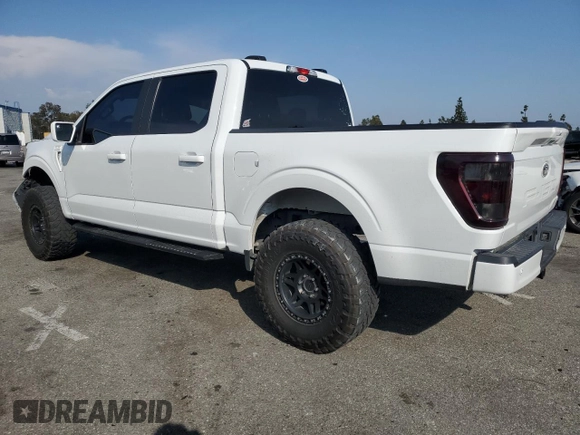 2022 Ford F-150 XL with VIN 1FTFW1E50NFA71691, listed as a Copart auction lot 55282625 with 47,492 mi miles and Salvage title. Bid and sale history available at DreamBid. Image 2.