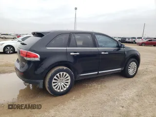 2012 Lincoln MKX with VIN 2LMDJ6JK4CBL01777, listed as a Copart auction lot 47682795 with 186,511 mi miles and Salvage Title. Bid and sale history available at carsss.com. Image 3.