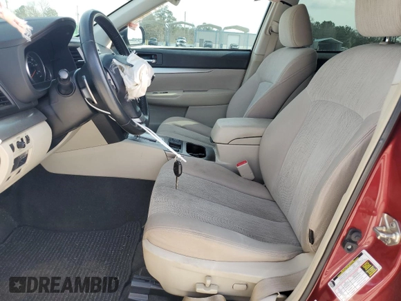 2014 Subaru Outback Premium with VIN 4S4BRBCC3E3322214, listed as a Copart auction lot 49218065 with 185,445 mi miles and Salvage Title. Bid and sale history available at DreamBid. Image 7.