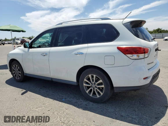 2015 Nissan Pathfinder Platinum with VIN 5N1AR2MN5FC660761, listed as a Copart auction lot 63827955 with 158,430 mi miles and Clean title. Bid and sale history available at DreamBid. Image 2.