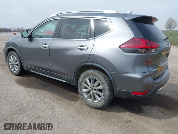 2019 Nissan Rogue SV with VIN KNMAT2MTXKP506487, listed as a IAAI auction lot 41834948 with 139,984 mi miles. Bid and sale history available at carsss.com. Image 3.