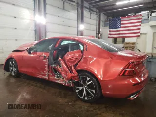 2019 Volvo S60 R-Design with VIN 7JRA22TM3KG007058, listed as a Copart auction lot 42963715 with 0 mi miles and Salvage Title. Bid and sale history available at carsss.com. Image 2.