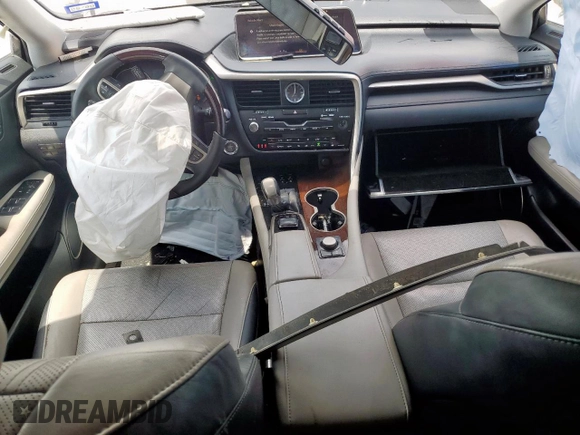 2017 Lexus RX 350 with VIN 2T2ZZMCA2HC036388, listed as a Copart auction lot 57184725 with 155,063 mi miles and Salvage title. Bid and sale history available at DreamBid. Image 8.