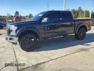 2015 Ford F-150 XL with VIN 1FTEW1CF6FFB70797, listed as a Copart auction lot 49919305 with 205,886 mi miles and Salvage Title. Bid and sale history available at carsss.com. Image 1.