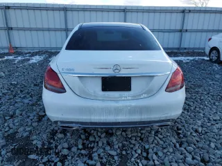 2020 Mercedes-Benz C 300 with VIN WDDWF8DB1LR546475, listed as a Copart auction lot 42337045 with 92,892 mi miles and Salvage title. Bid and sale history available at DreamBid. Image 6.