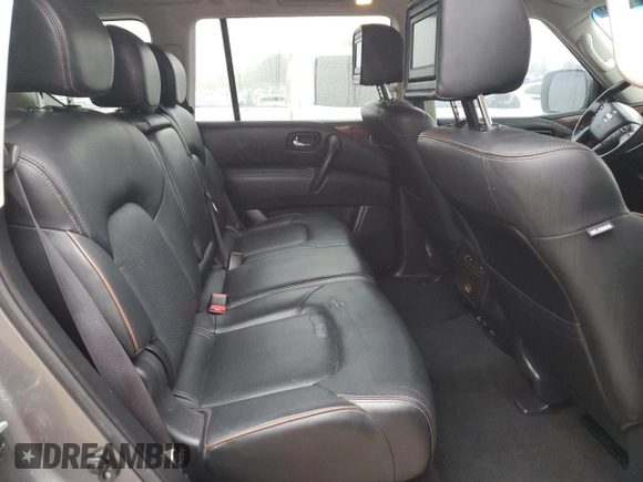 2017 Nissan Armada SL with VIN JN8AY2ND0H9002234, listed as a Copart auction lot 81496094 with 133,976 mi miles and Salvage Title. Bid and sale history available at carsss.com. Image 11.