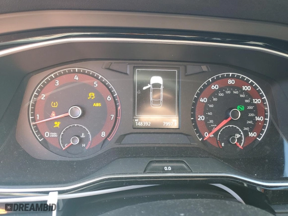 2021 Volkswagen Jetta S with VIN 3VWC57BU2MM101483, listed as a Copart auction lot 45390585 with 148,392 mi miles and Salvage Title. Bid and sale history available at carsss.com. Image 9.