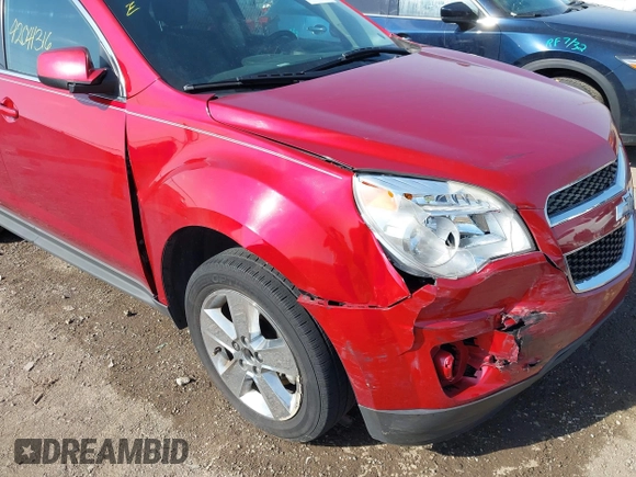 2013 Chevrolet Equinox LT with VIN 1GNALDEK4DZ108157, listed as a IAAI auction lot 42041316 with 122,897 mi miles and . Bid and sale history available at DreamBid. Image 6.