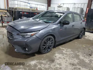 2024 Subaru Impreza RS with VIN JF1GUHJCXR8343638, listed as a Copart auction lot 83423874 with 17,688 mi miles and Salvage Title. Bid and sale history available at carsss.com. Image 1.