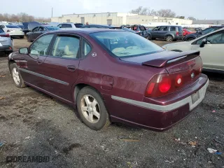 2003 Chevrolet Impala LS with VIN 2G1WH52KX39130210, listed as a Copart auction lot 52206115 with 61,763 mi miles and Salvage Title. Bid and sale history available at carsss.com. Image 2.