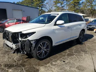 2016 Infiniti QX60 with VIN 5N1AL0MM9GC511705, listed as a Copart auction lot 87433274 with 129,269 mi miles and Salvage Title. Bid and sale history available at DreamBid. Image 1.