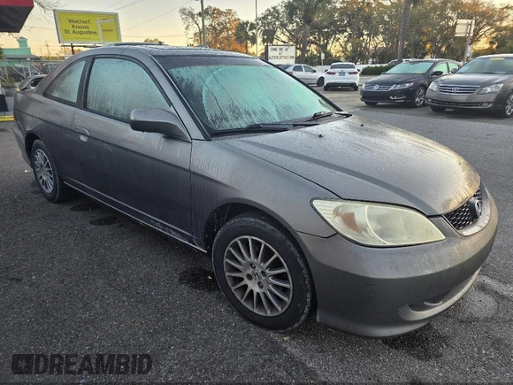 2005 Honda Civic EX with VIN 1HGEM22995L026024, listed as a IAAI auction lot 42020943 with 183,458 mi miles and . Bid and sale history available at DreamBid. Image 2.
