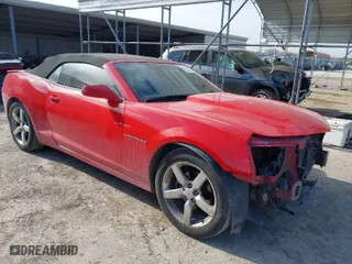 2015 Chevrolet Camaro LT with VIN 2G1FD3D36F9291180, listed as a IAAI auction lot 41675927 with 128,006 mi miles. Bid and sale history available at carsss.com. Image 1.