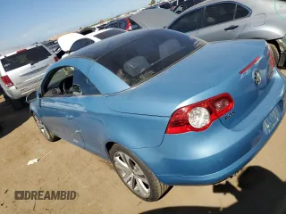 2008 Volkswagen Eos 3.2L with VIN WVWDB71F38V039347, listed as a Copart auction lot 72598194 with 123,630 mi miles and Salvage Title. Bid and sale history available at DreamBid. Image 2.