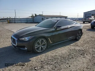 2018 Infiniti Q60 Sport with VIN JN1EV7EL8JM391253, listed as a Copart auction lot 60809765 with 90,192 mi miles and Salvage title. Bid and sale history available at DreamBid. Image 1.