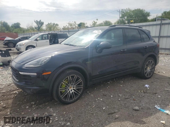 2017 Porsche Cayenne S E-Hybrid with VIN WP1AE2A27HLA75174, listed as a Copart auction lot 58209005 with 95,565 mi miles and Clean title. Bid and sale history available at DreamBid. Image 1.