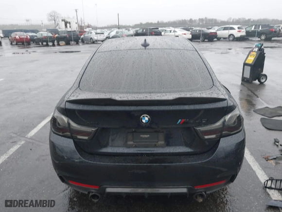 2017 BMW 4 Series 440i xDrive with VIN WBA4E5C37HG189560, listed as a IAAI auction lot 41810525 with 123,308 mi miles. Bid and sale history available at carsss.com. Image 17.