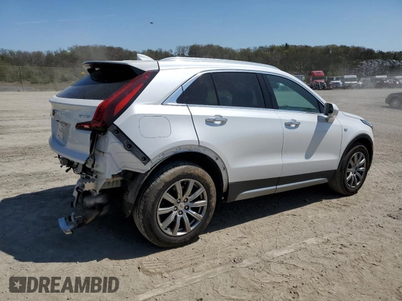 2020 Cadillac XT4 FWD Premium Luxury with VIN 1GYFZCR41LF036945, listed as a Copart auction lot 54114405 with 48,781 mi miles and Salvage title. Bid and sale history available at DreamBid. Image 3.