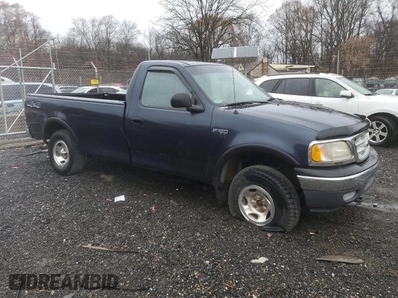 2000 Ford F-150 XL with VIN 1FTZF1829YNB04020, listed as a Copart auction lot 80888564 with Not provided miles and Salvage title. Bid and sale history available at DreamBid. Image 4.