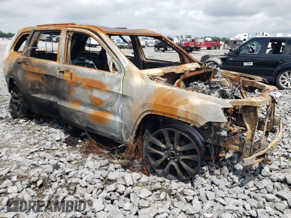 2020 Jeep Grand Cherokee Laredo E with VIN 1C4RJFAG9LC257681, listed as a Copart auction lot 60786695 with Not provided miles and Non repairable. Bid and sale history available at DreamBid. Image 4.