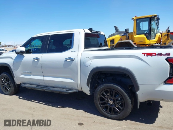 2023 Toyota Tundra Limited Hybrid with VIN 5TFJC5DB9PX020902, listed as a IAAI auction lot 41741897 with 44,921 mi miles and . Bid and sale history available at DreamBid. Image 14.